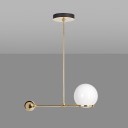 O&G Contrapesso - 8 Globe Led Pendant